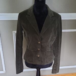 Calvin Klein Jeans Olive Women's Blazer Size Medium